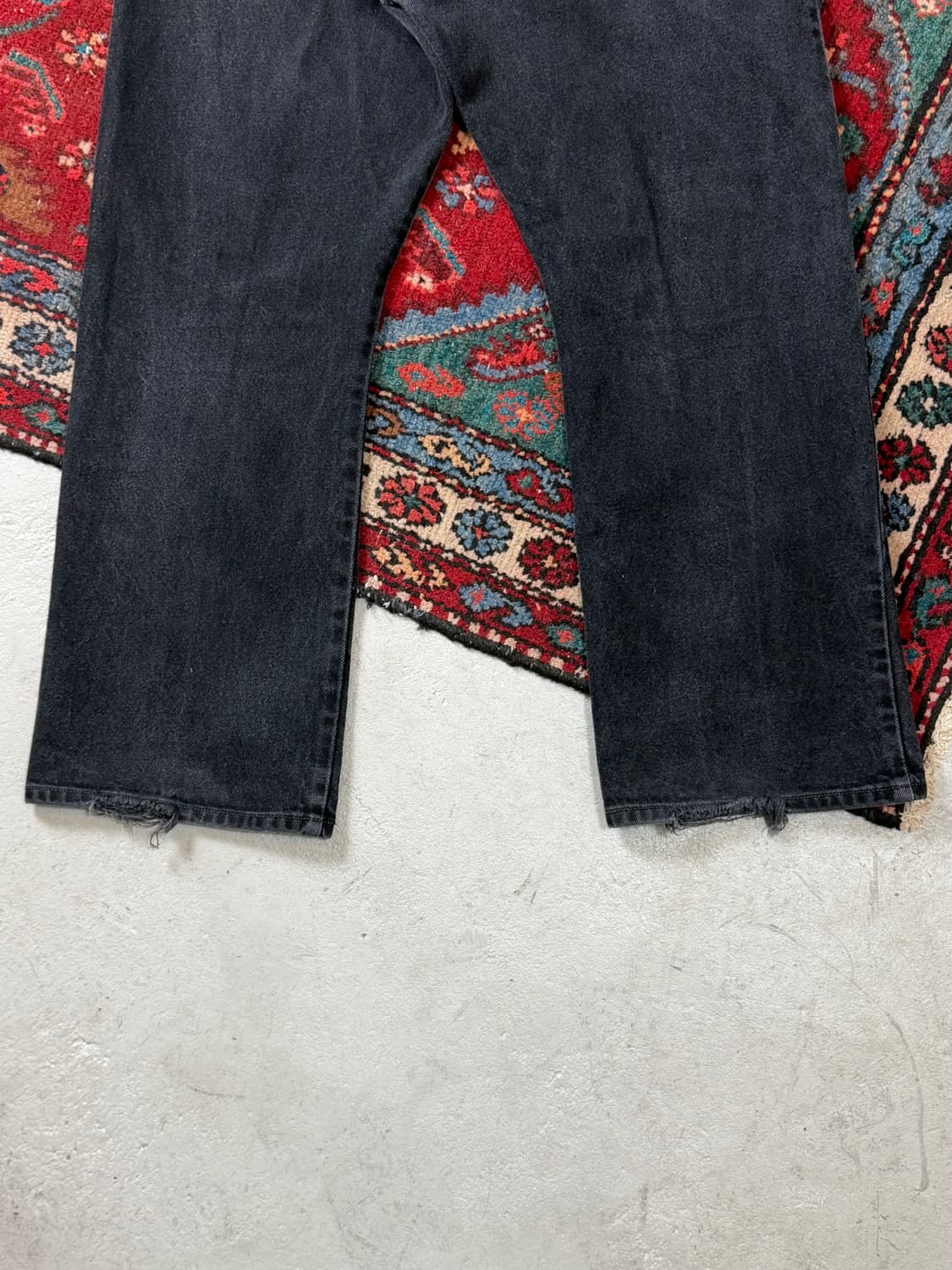 00's 빈티지 리바이스 517 블랙 부츠컷 플레어진 상품이미지9