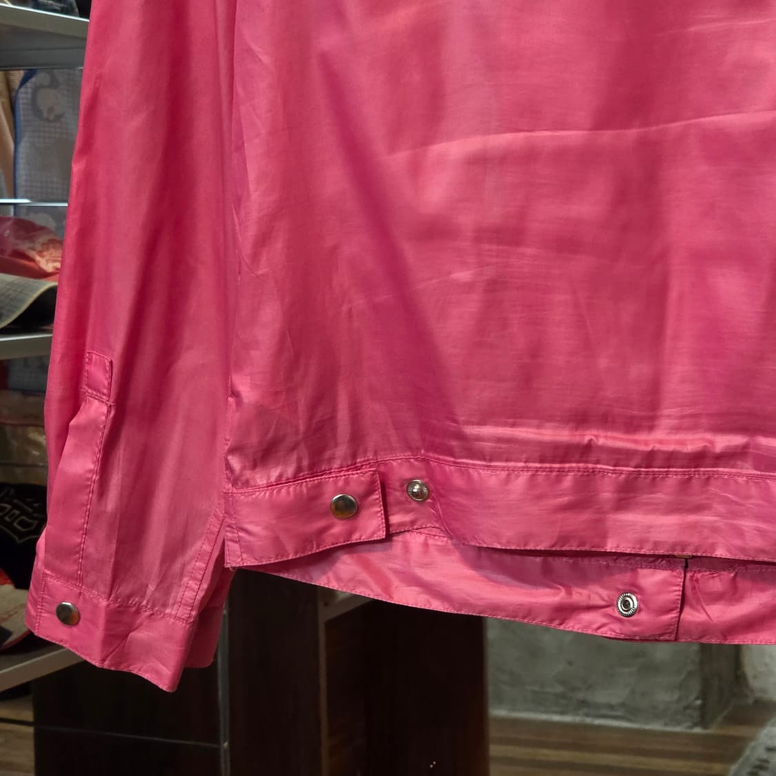 아디다스 핑크 삼선 바람막이 자켓 상품이미지7