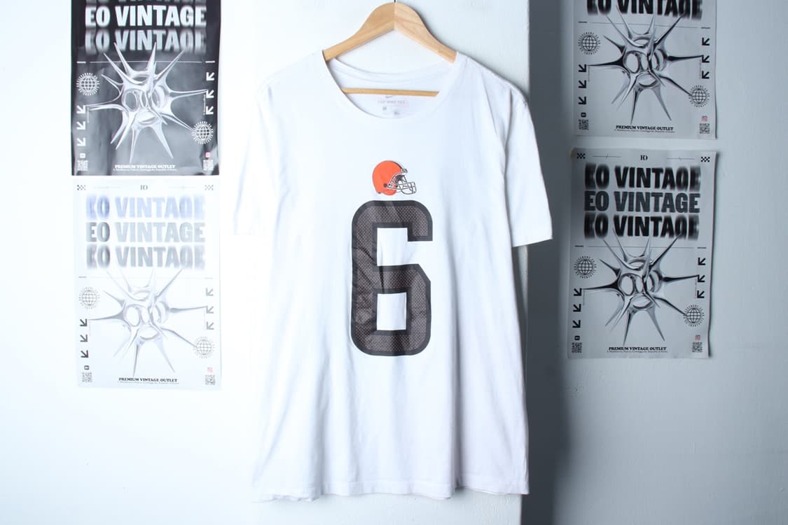 (L-XL) 나이키 반팔 티셔츠 NFL 럭비 베이커메이필드-7B37 상품이미지2
