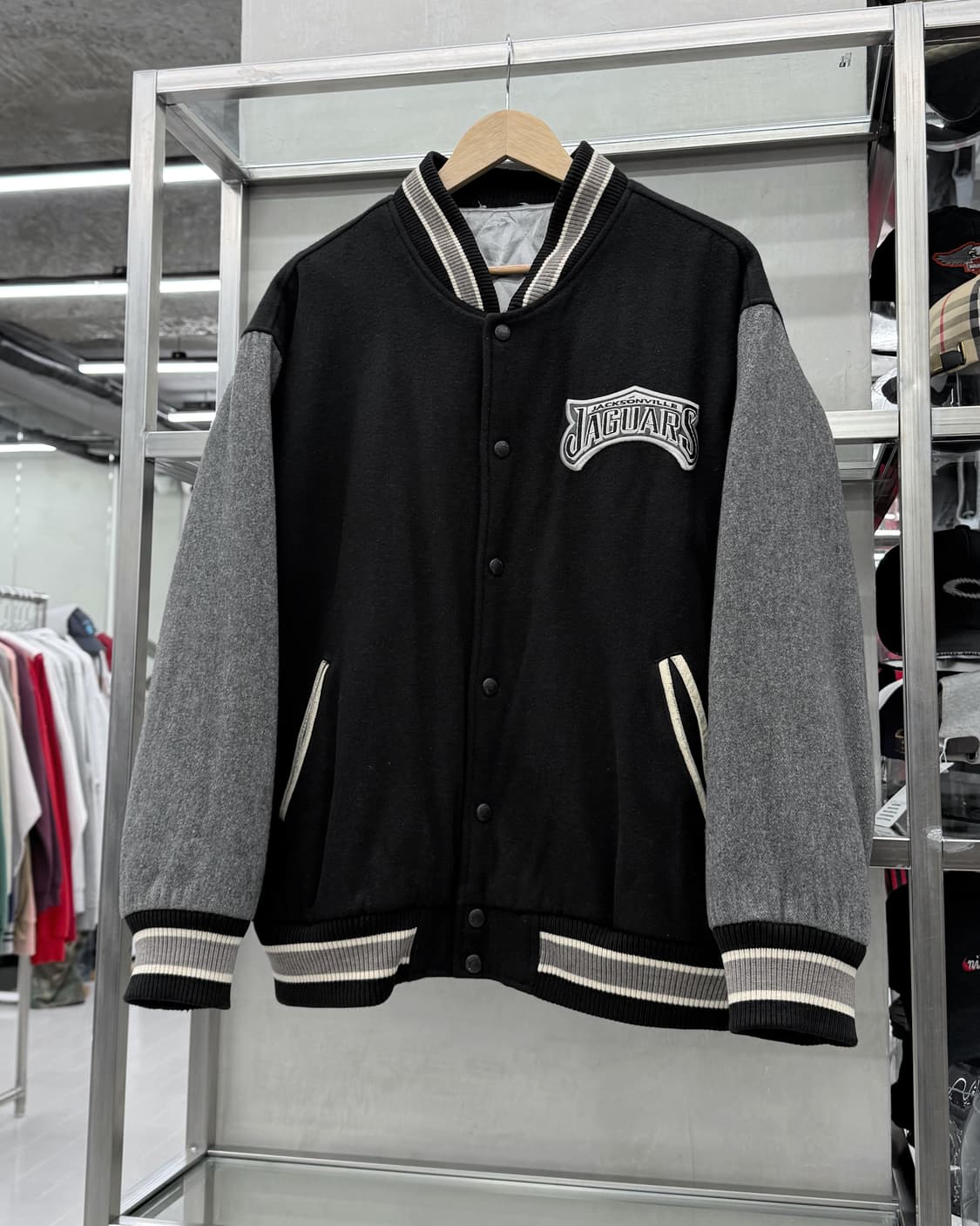 NFL 90s 잭슨빌 Jaguars 울 바시티 자켓 상품이미지2