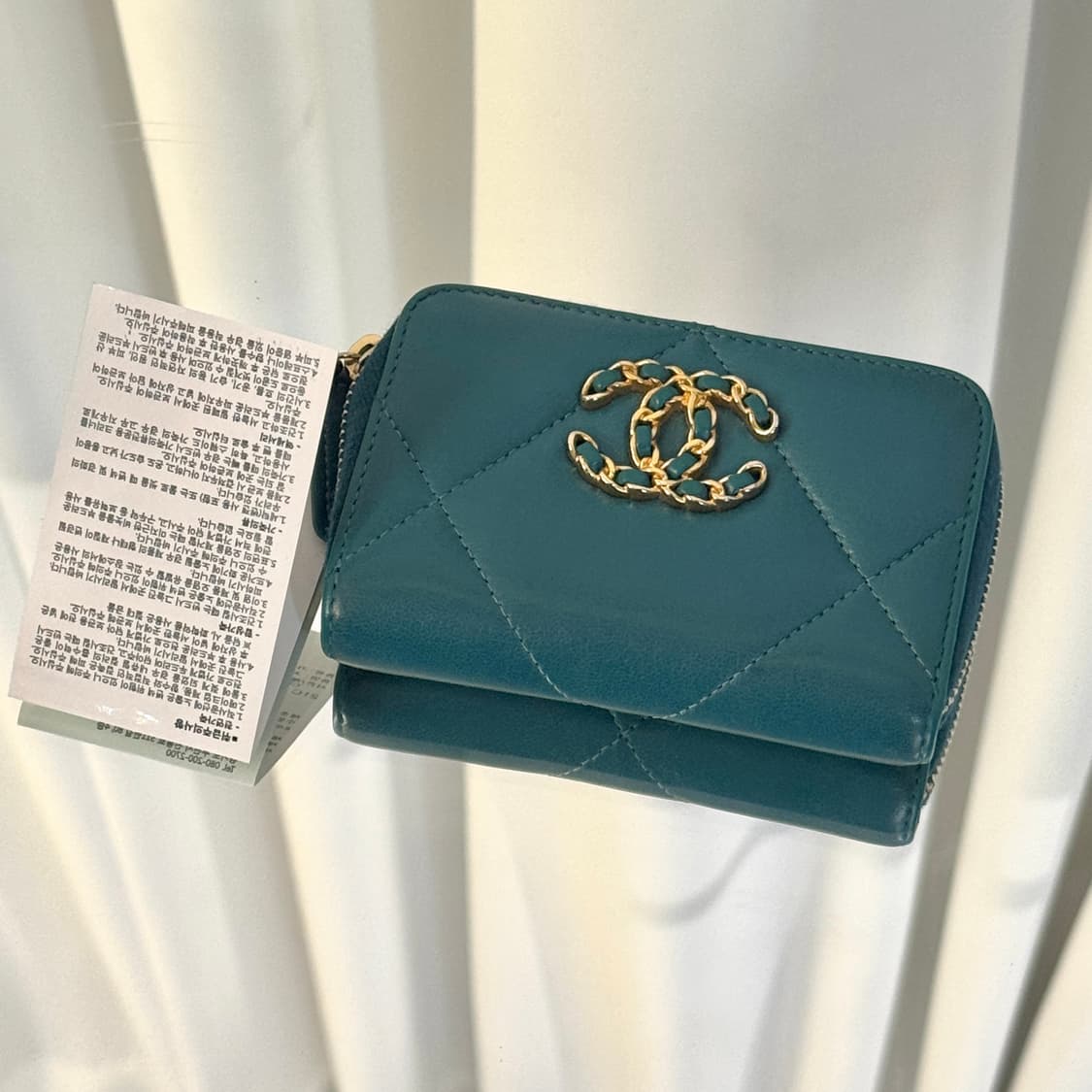 [풀구성] 샤넬 19 지퍼돌이 중지갑 30번대 상품이미지6