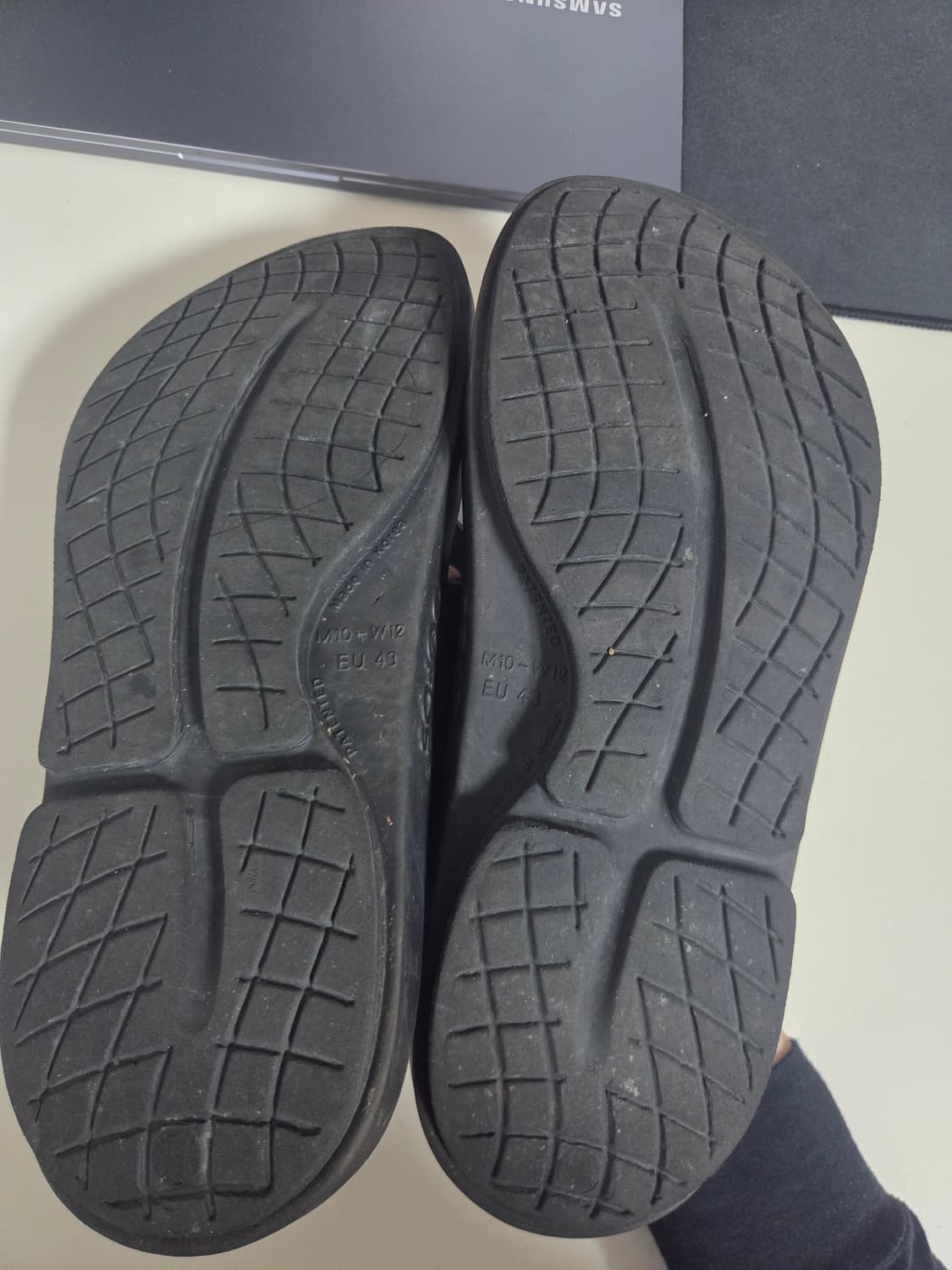 우포스 쪼리 블랙 280사이즈 상품이미지2