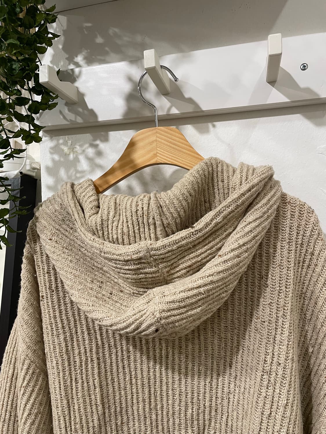 후드 더플 가디건 상품이미지10