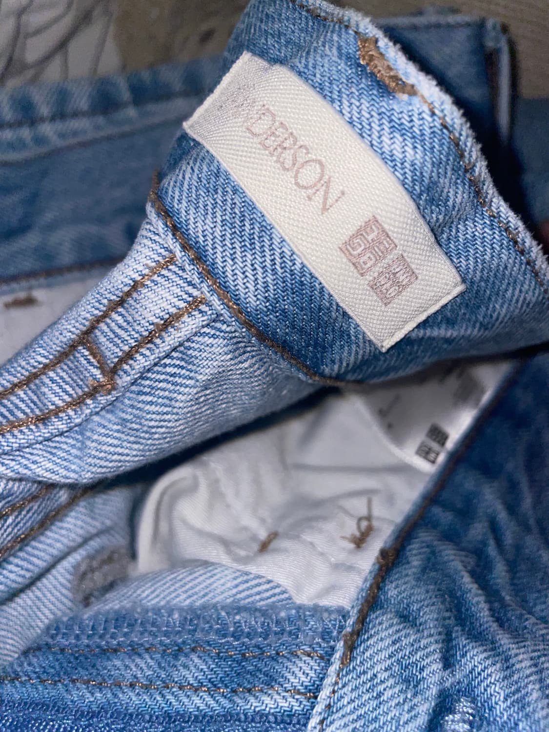 유니클로 jw 앤더슨 스트레이트진 (22) 상품이미지3