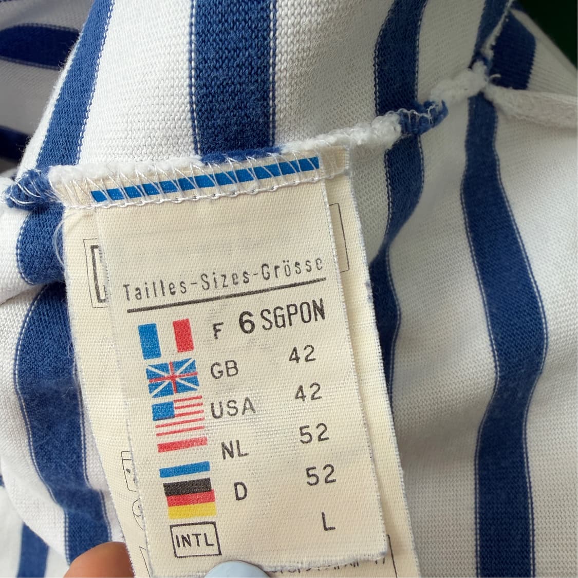 [L] 세인트제임스 보트넥 긴팔티 상품이미지6