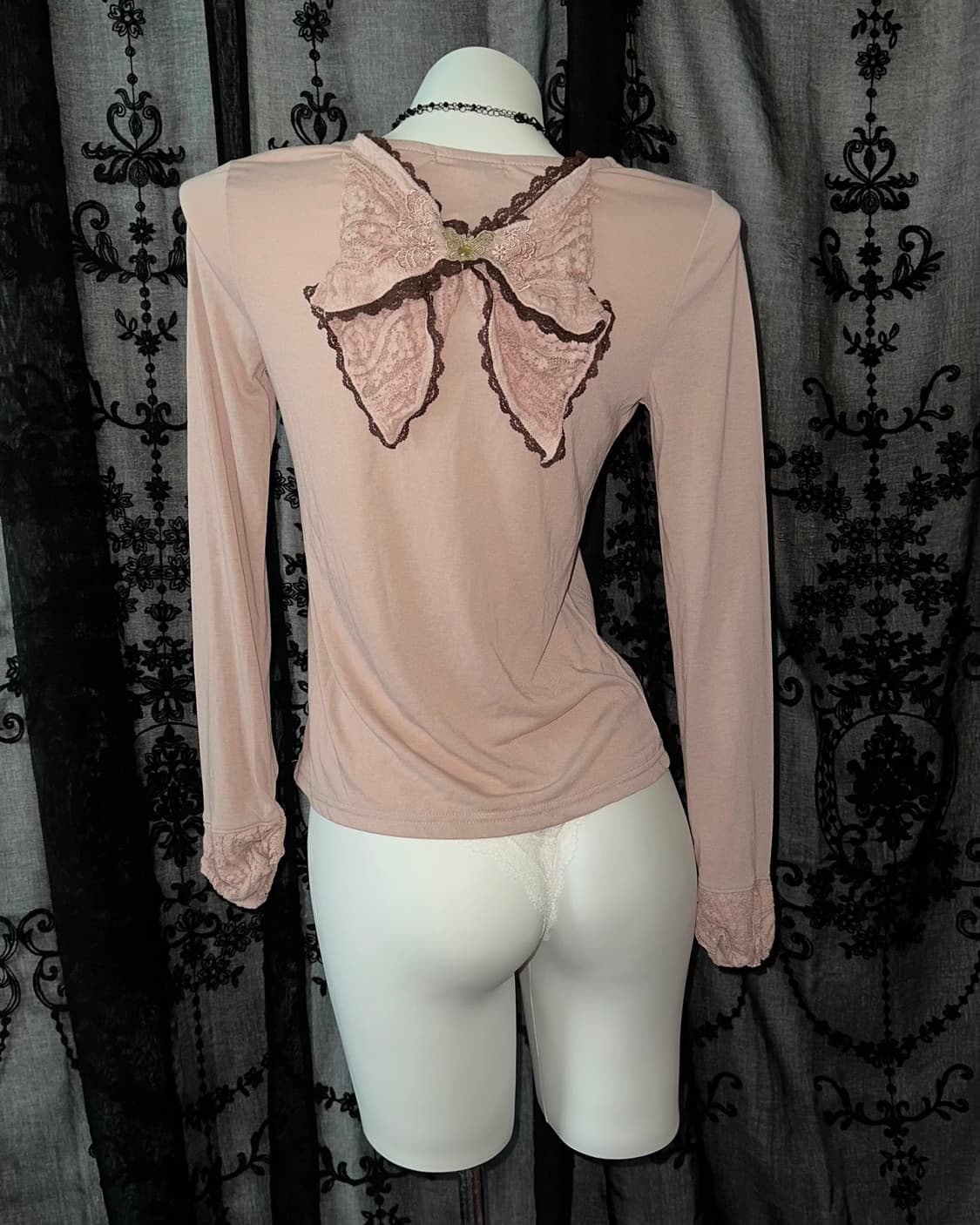 Indipink lovely ribbon long sleeve 상품이미지3