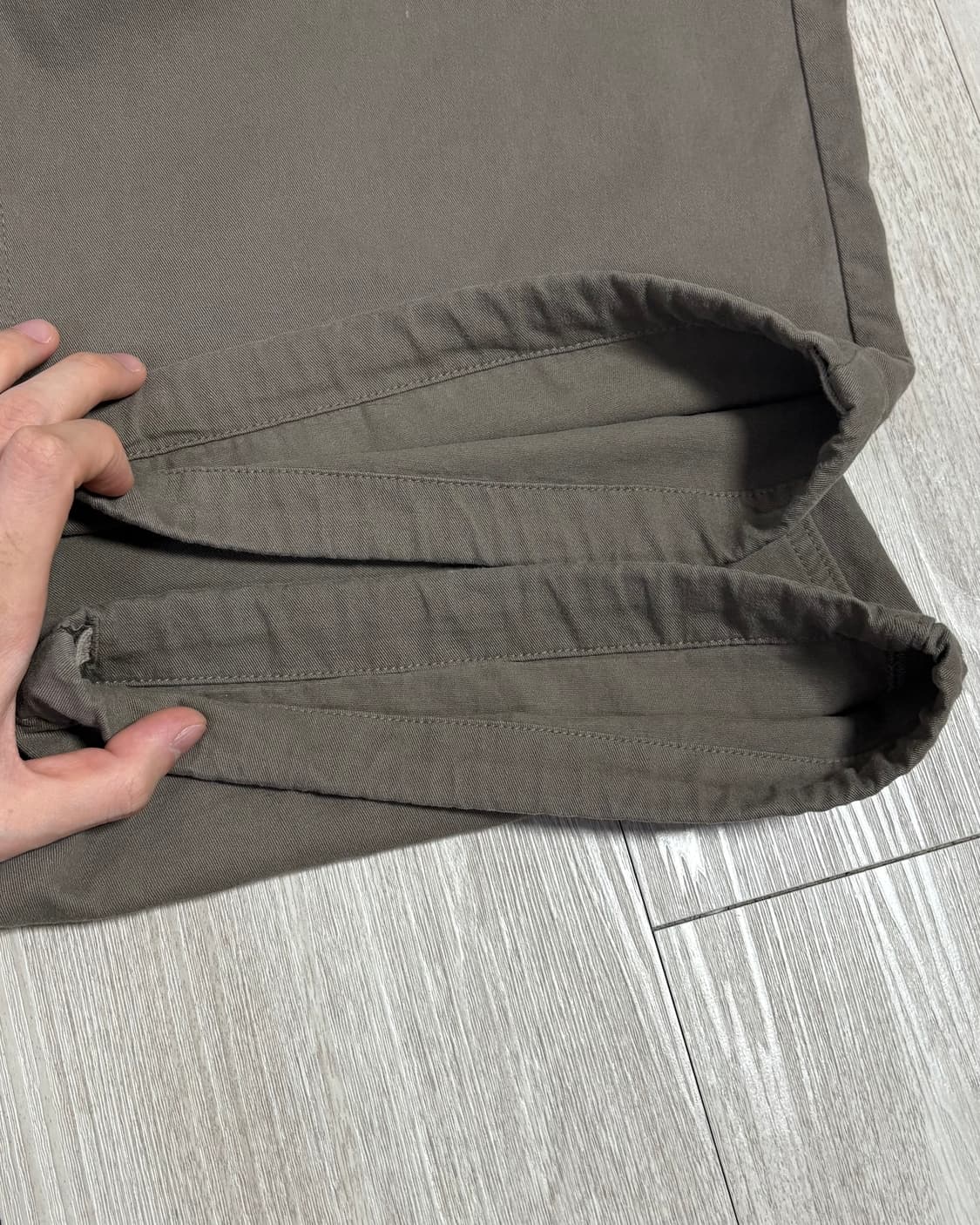 [2]폴리테루 벨티드 카고 올리브 그레이 상품이미지4