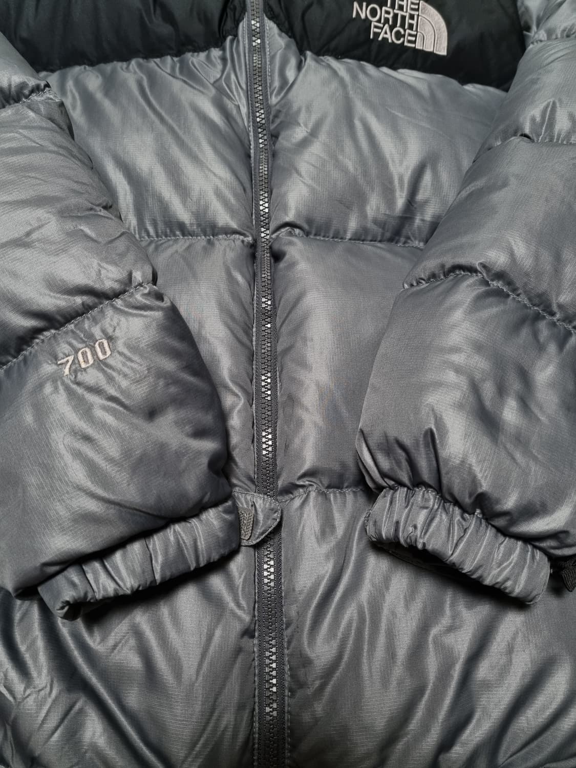 노스페이스 눕시700 패딩 그레이 L 상품이미지9