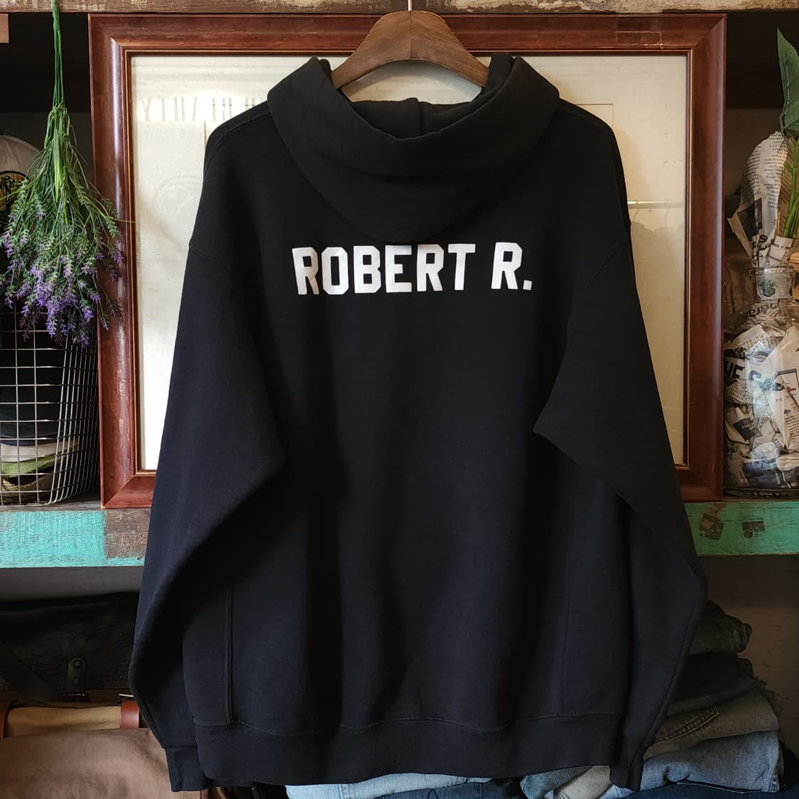 90s 러셀 후드 스웻셔츠 스노우 팀 미국 오리지널 빈티지 L 상품이미지2