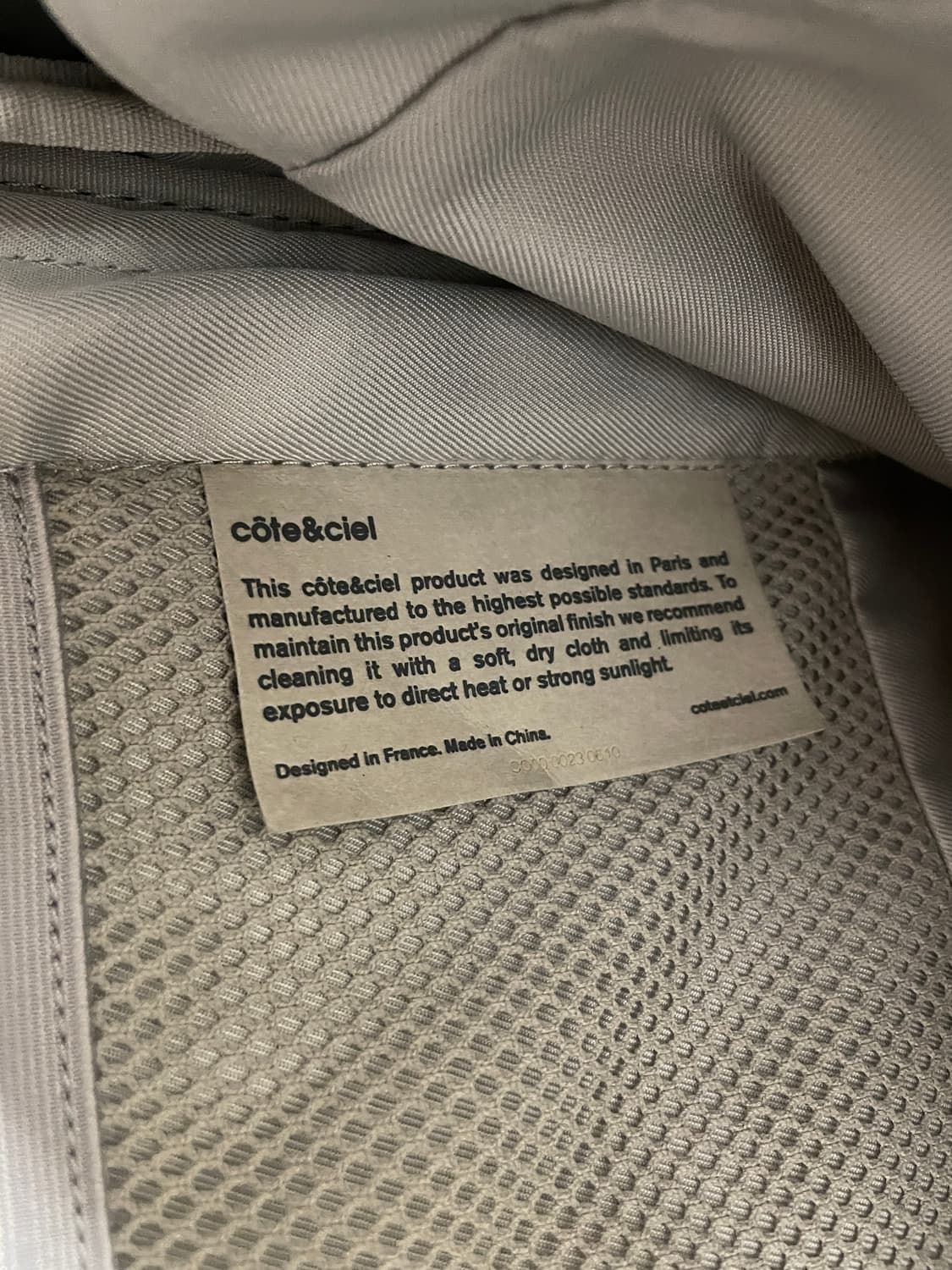 꼬떼씨엘 나일 백팩 블랙 상품이미지3