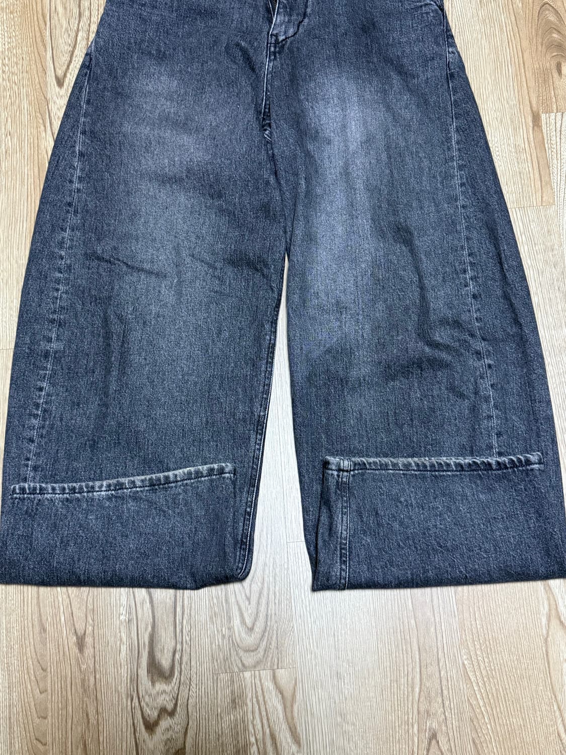 해칭룸 와이드커브진2사이즈 상품이미지3