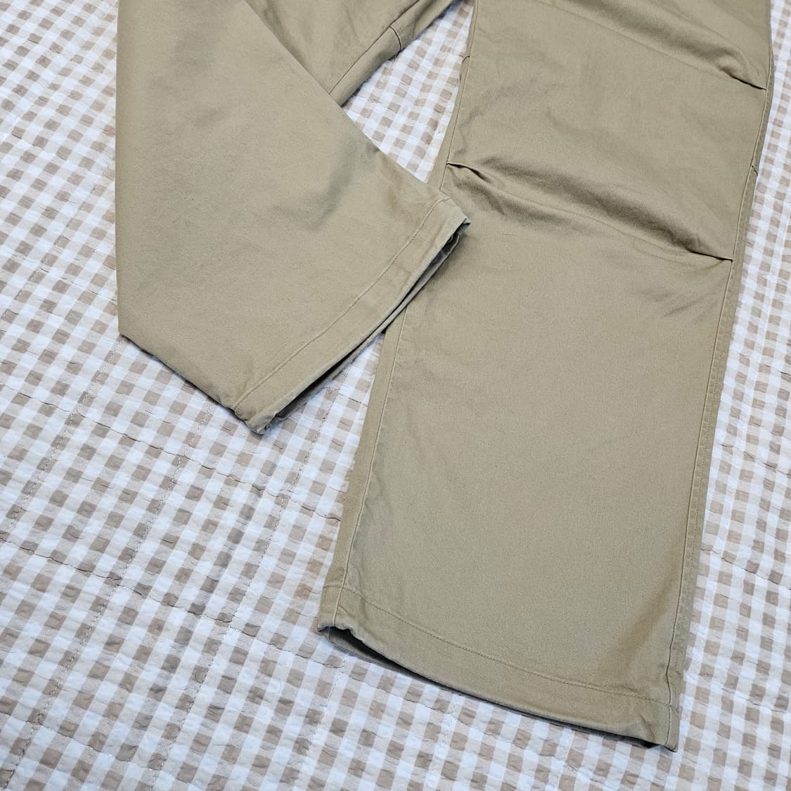 수프라 밴딩 와이드 면바지 남자32~33 상품이미지4