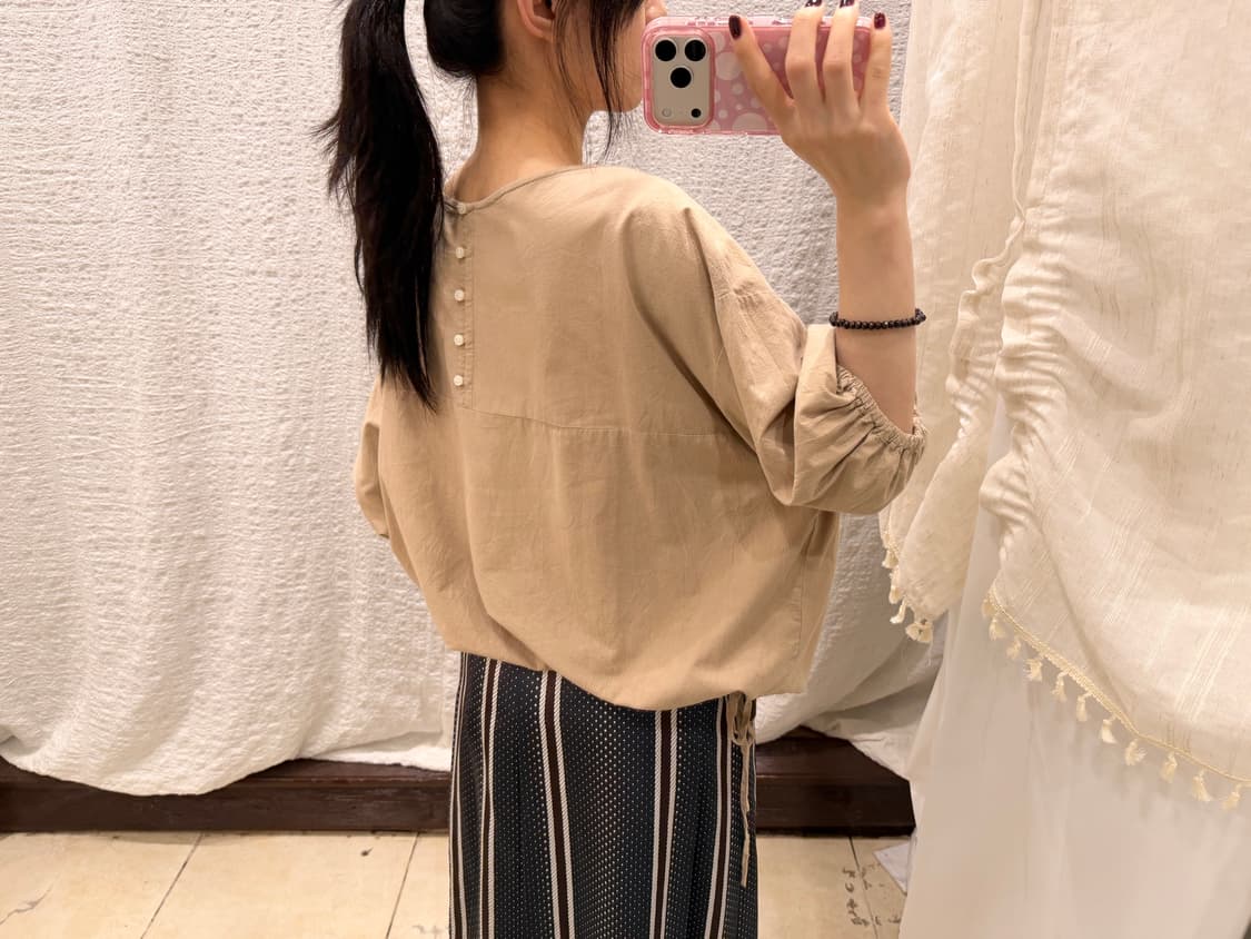 Sand balloon blouse 상품이미지5