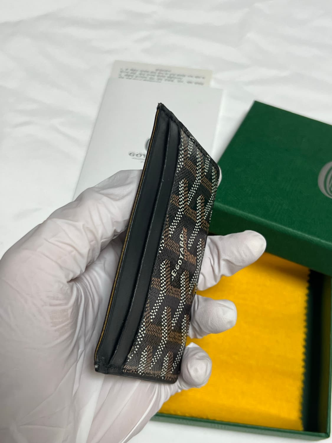 [정품] 고야드 생쉴피스 카드지갑 블랙 상품이미지6