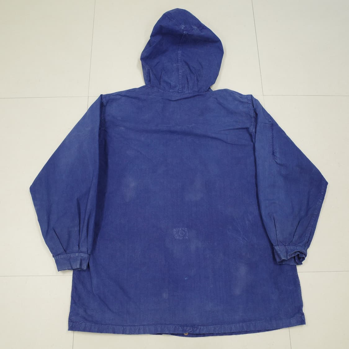 50s 스웨덴군 M39 스노우 파카 블루 염색 개체 105 상품이미지5