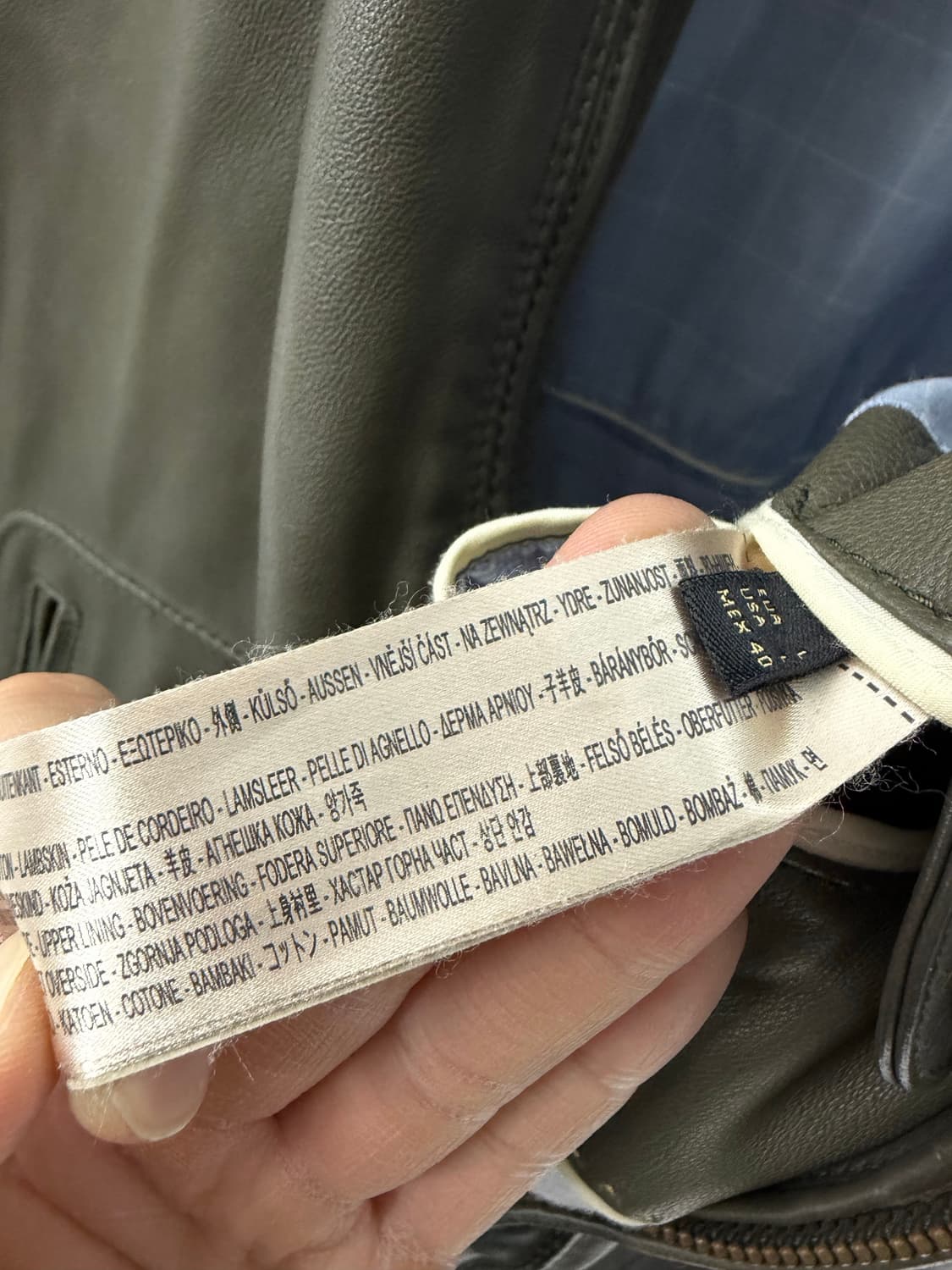 마시모두띠 가죽자켓 레더자켓 램스킨자켓 마시모두띠가죽자켓 상품이미지4