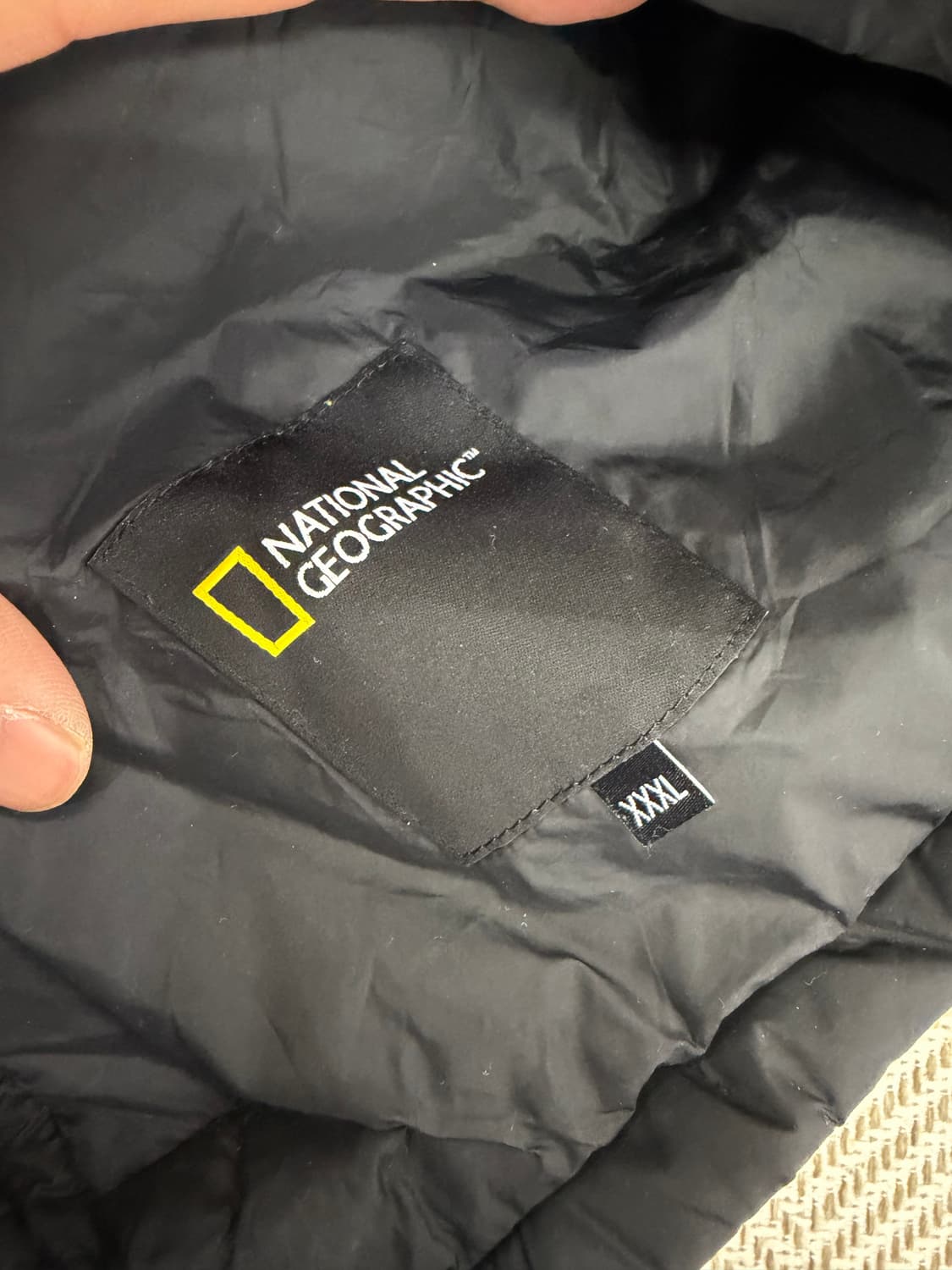 정품) 내셔널지오그래픽 남성 경량 패딩 XXXL 상품이미지7