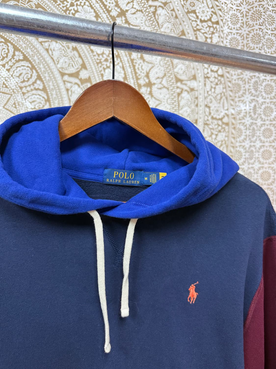 폴로 랄프로렌 멀티컬러 기모 후드티 (Z999) 상품이미지4