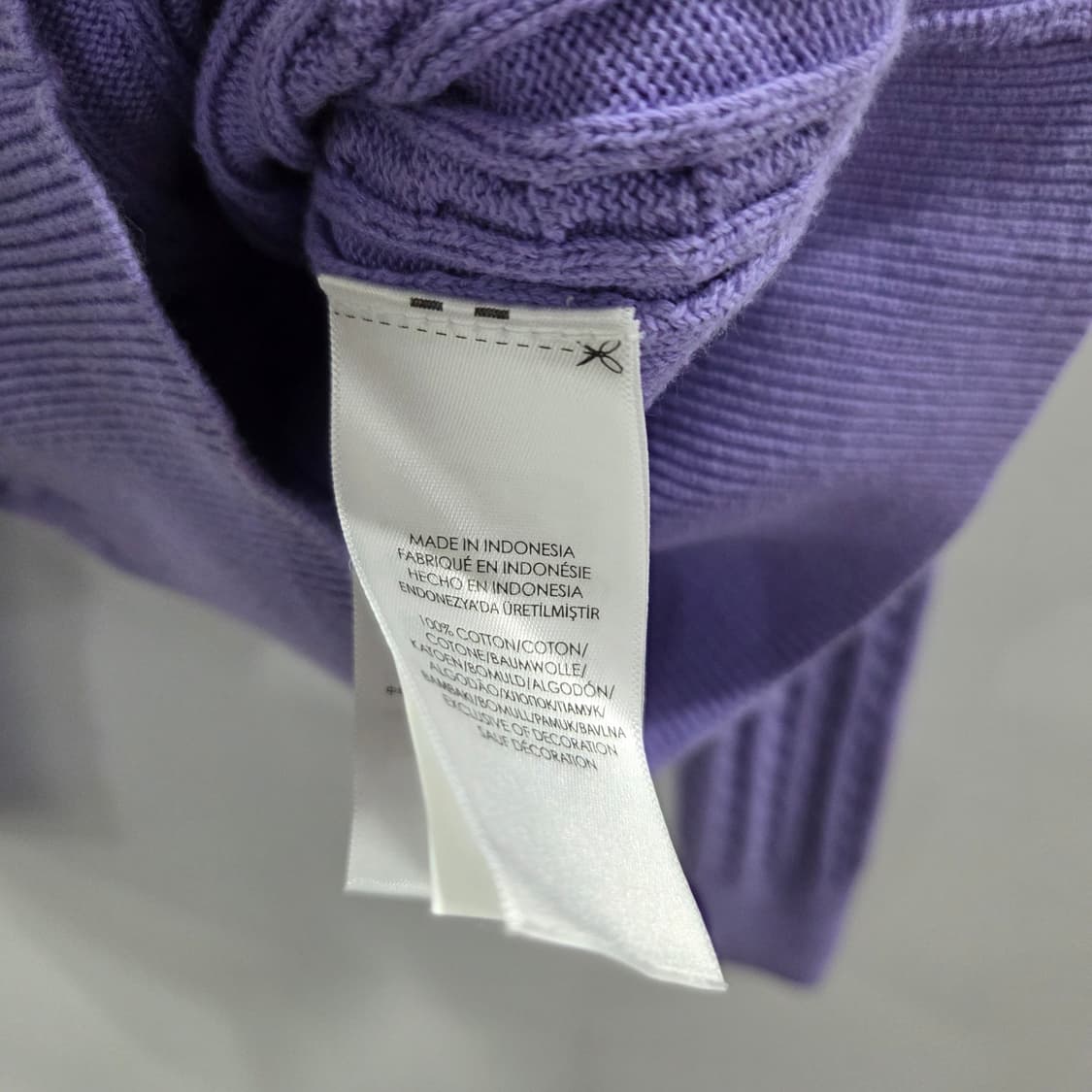 폴로랄프로렌 걸즈 케이블 니트 가디건 연보라 M/8/10 상품이미지4