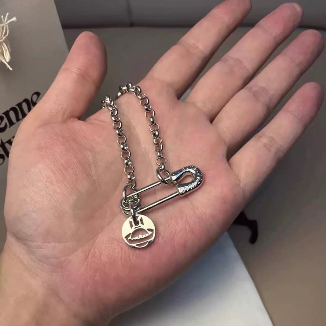 비비안웨스트우드 아카이브 이모진 클립 목걸이(새상품) 상품이미지7