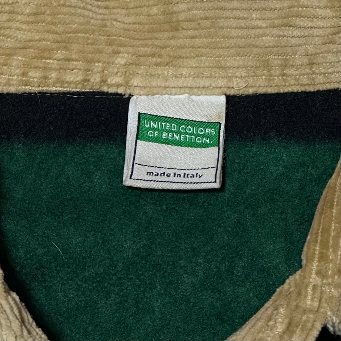 90's 베네통 플리스 럭비티 상품이미지4