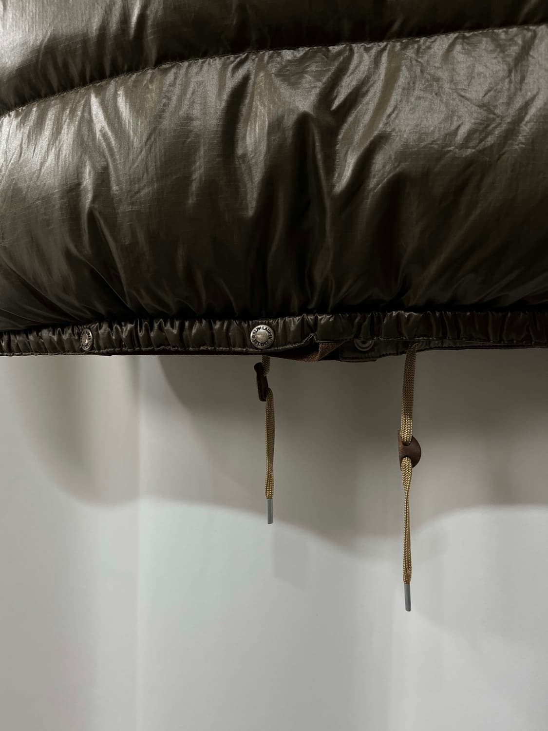 폴로 랄프로렌 우드브라운 쿠키와펜 립스탑 다운 베스트 자켓 상품이미지7