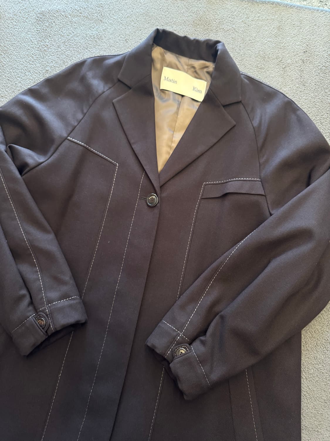 마뗑킴 롱 코트 처분  상품이미지1