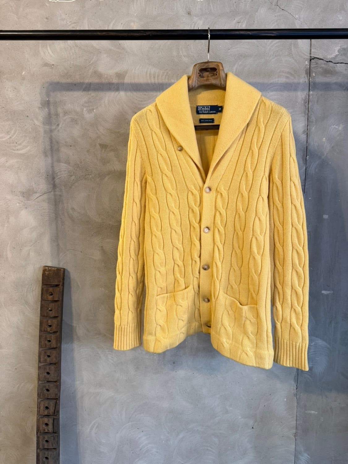 폴로 랄프로렌 숄카라 니트 가디건 남상100 상품이미지3