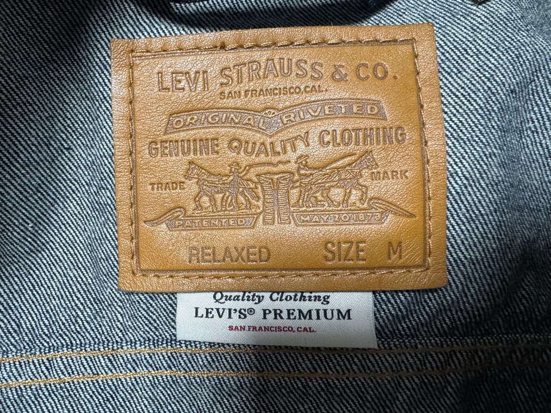 M) 빅E 리바이스 타입2 프리미엄 트러커 자켓 상품이미지3