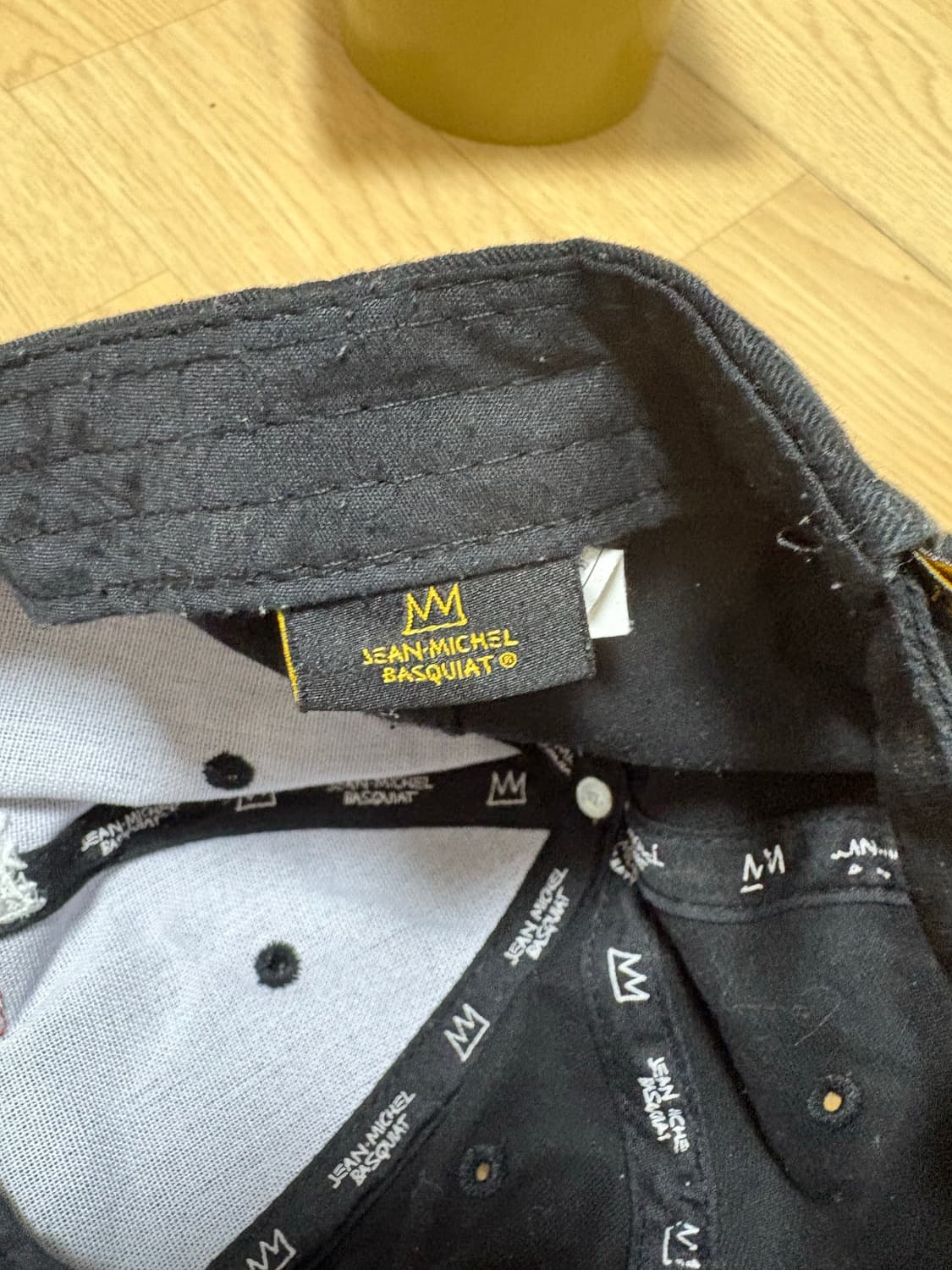 [청림모자] NYC 레터링 블랙 볼캡 상품이미지4