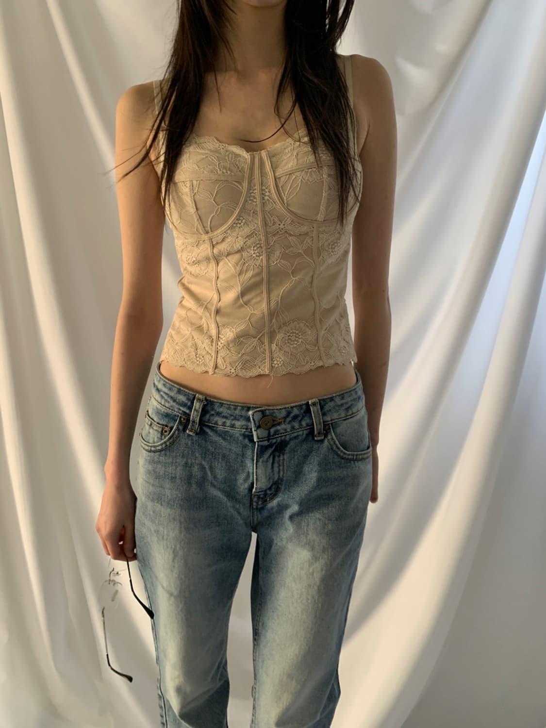 히팅 코르셋 슬리브리스 새제품 상품이미지2