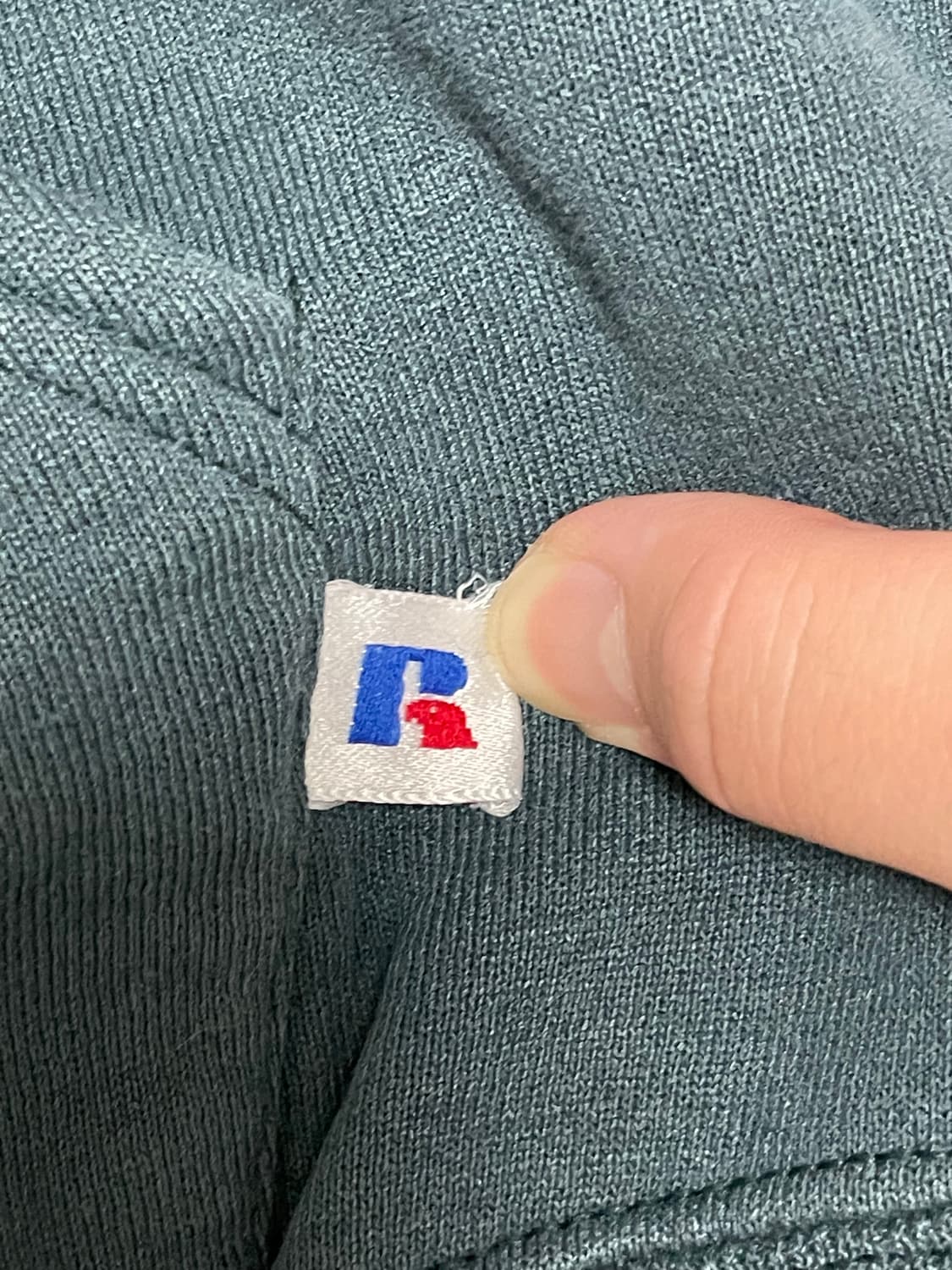 [한국XL]빈티지 러셀 에슬레틱 블랙그레이 후드 usa XXL 상품이미지3