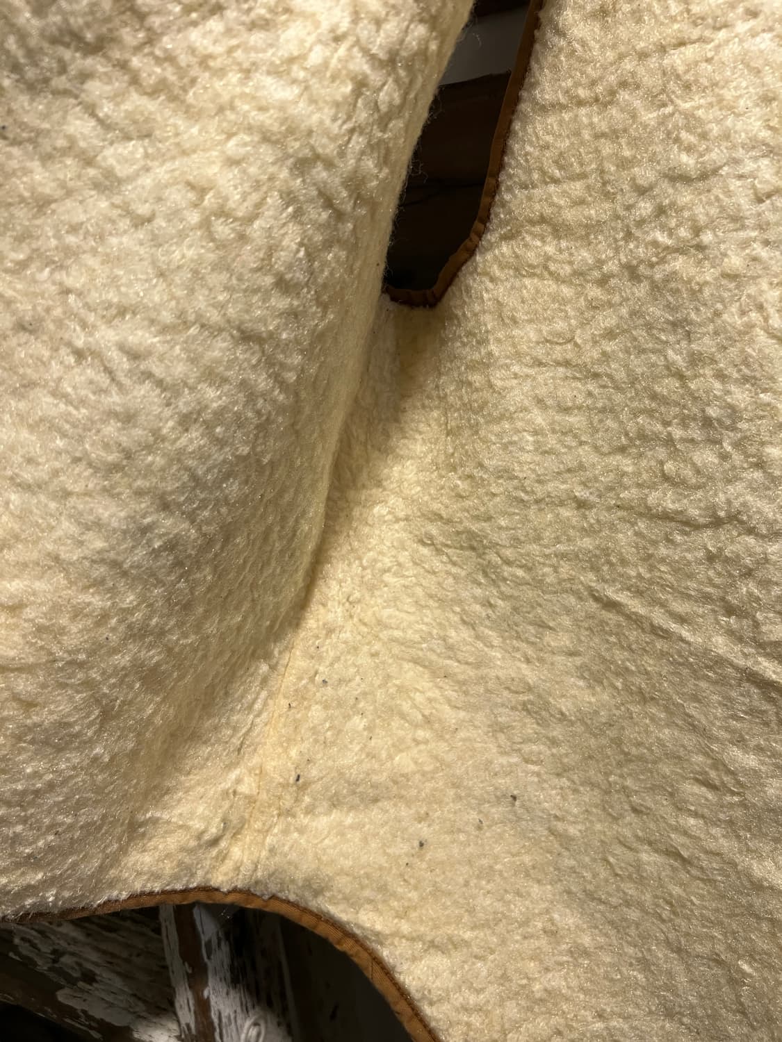 [L]70's 칼하트 Made in USA 더티워싱 브라운 워크 베스트 상품이미지5