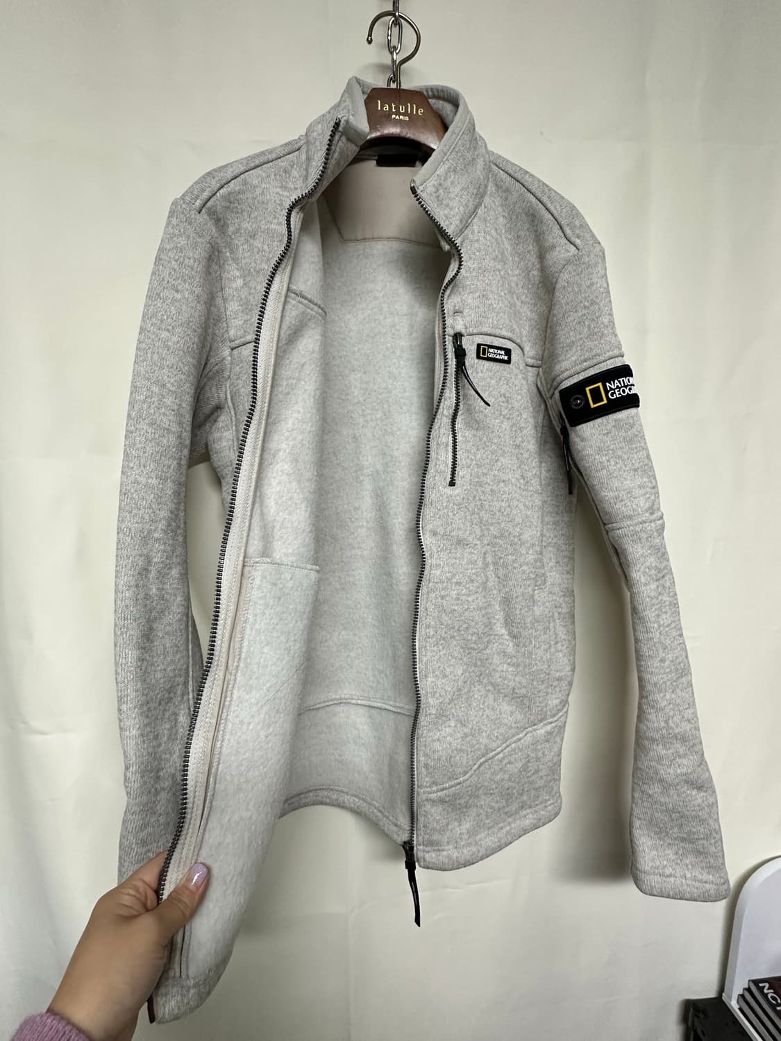 내셜널지오그래픽 몬타나 유니 니트 풀집업 95 상품이미지6