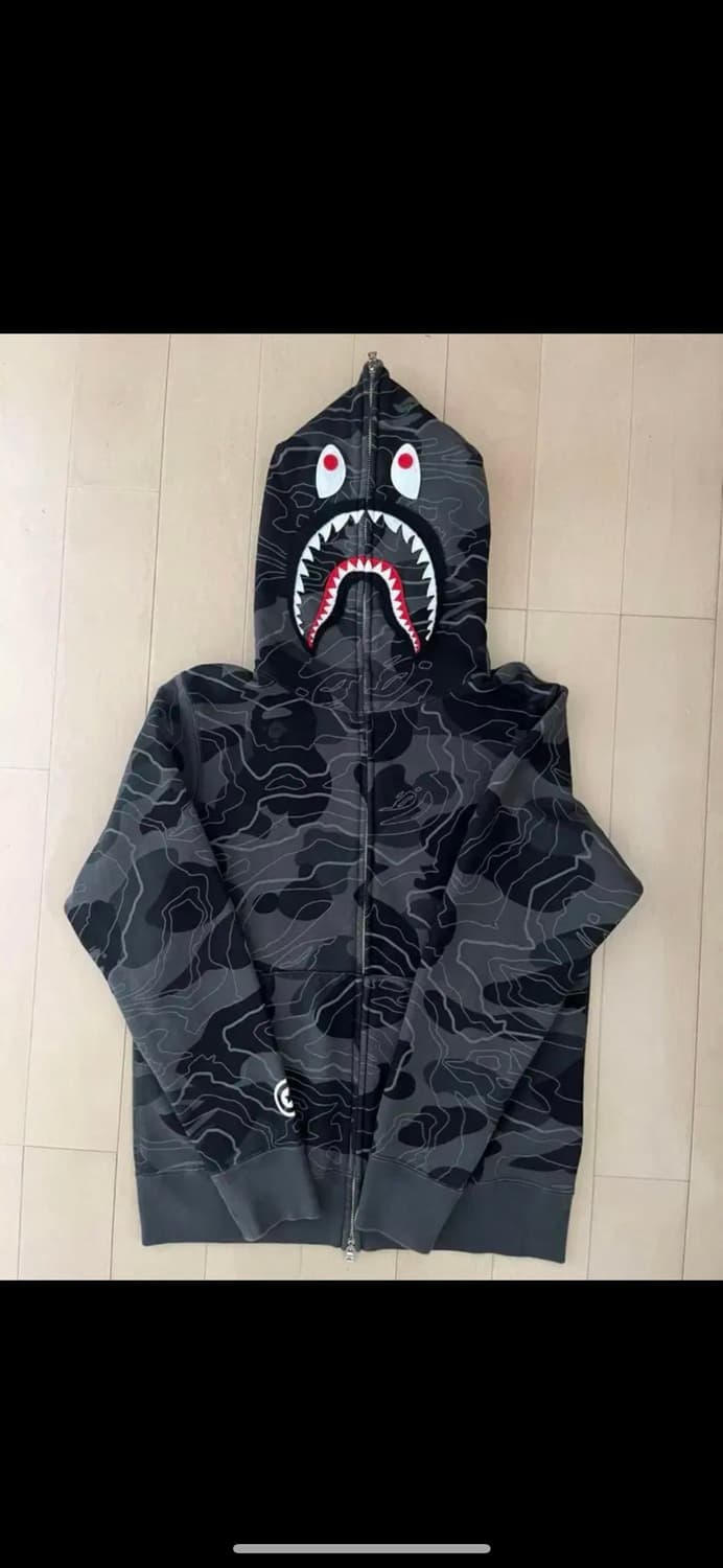 베이프 샤크후드 M사이즈 상품이미지2