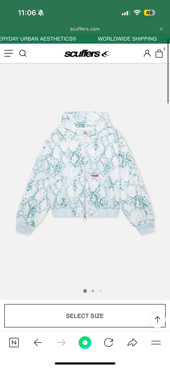 스커퍼스 후드집업 사이즈 m 상품이미지2