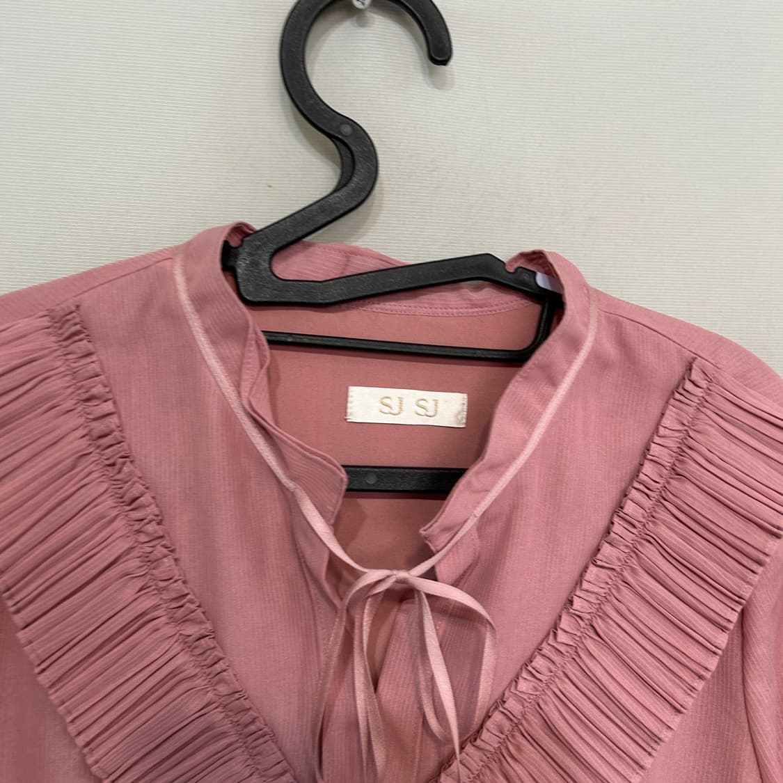 SJSJ 핑크 플리츠 원피스 44~55정도 상품이미지2