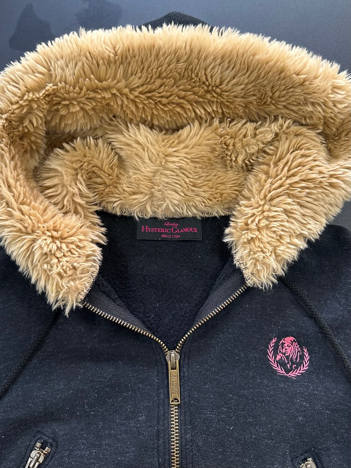 히스테릭글래머 히스걸 투웨이 퍼 후드집업 상품이미지9