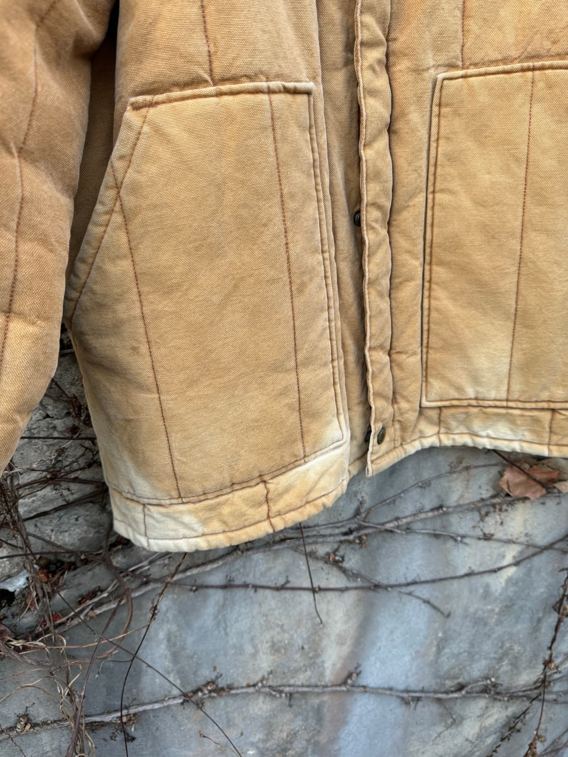 8~90s walls 블리자드 프루프 캔버스 워크 자켓 m 상품이미지6