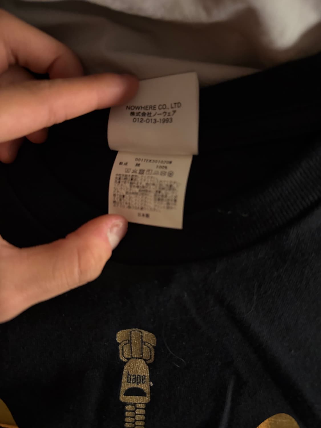 베이프 카모 샤크 반팔 상품이미지4