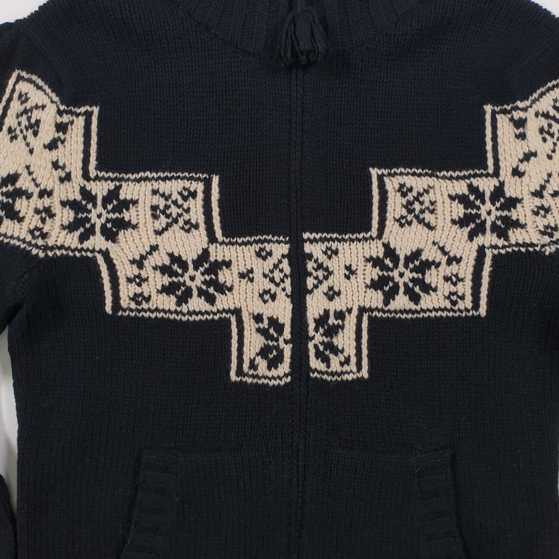 랄프로렌 패턴 집업 니트 상품이미지6