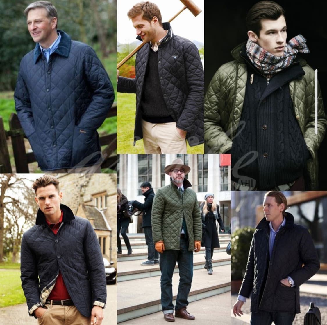 바버 남성 블랙 Heritage Liddesdale 퀼팅 자켓 L 상품이미지8