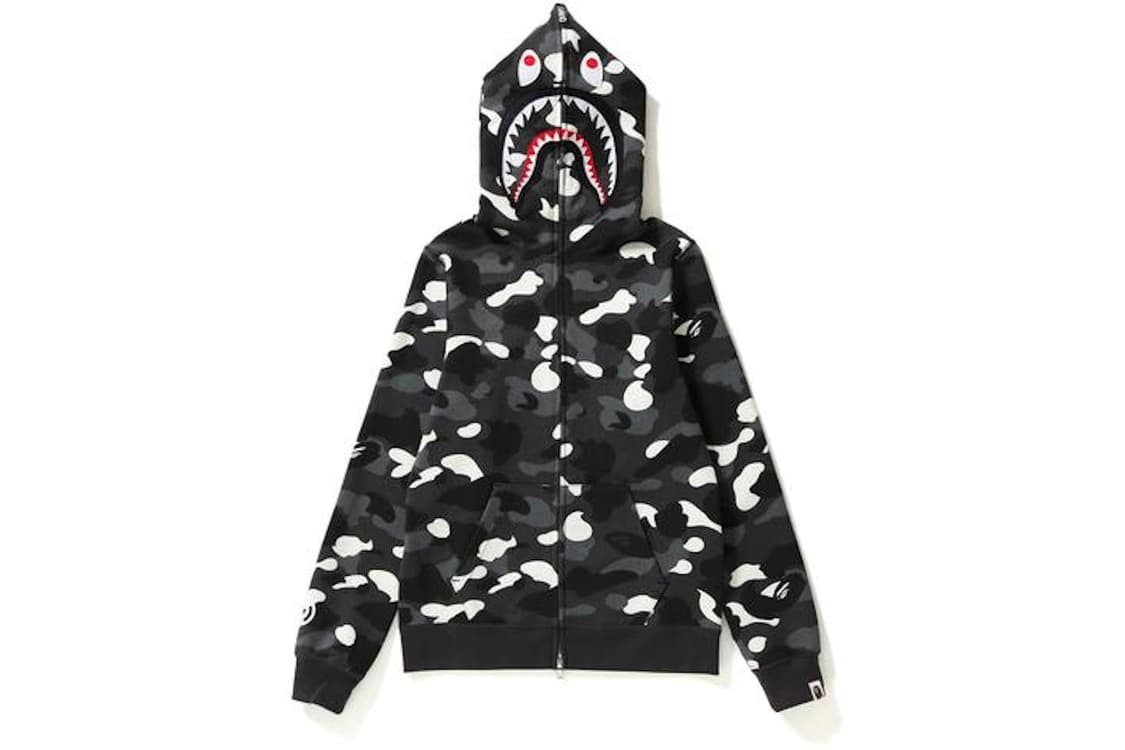 (급처)베이프 샤크후드 야광 상품이미지3