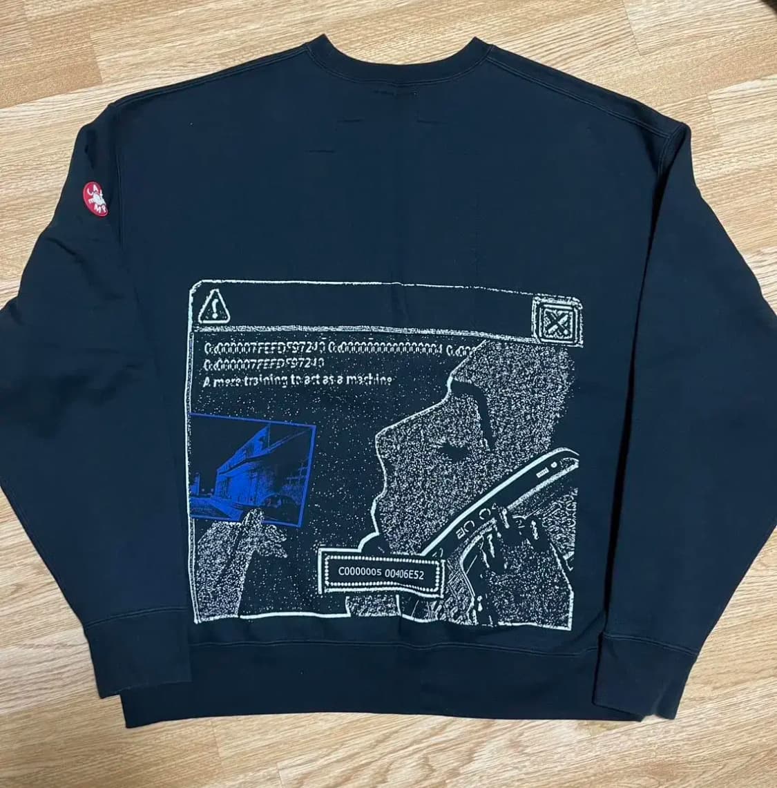 [XL]카브엠트 CAVEMPT CREW NECK 스웻셔츠 맨투맨 상품이미지2