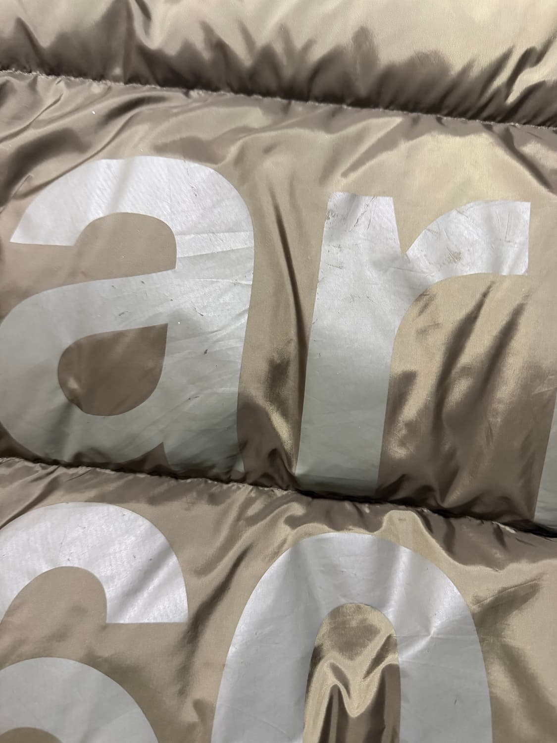 사파리스팟 베이직 사파리 카키 다운 자켓 패딩 1사이즈 상품이미지2