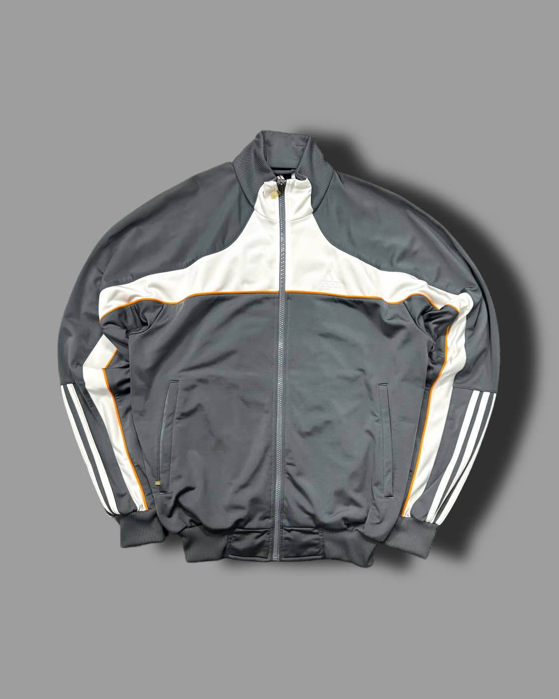 아디다스 00s 그레이 배색 트랙탑 져지 M 상품이미지4