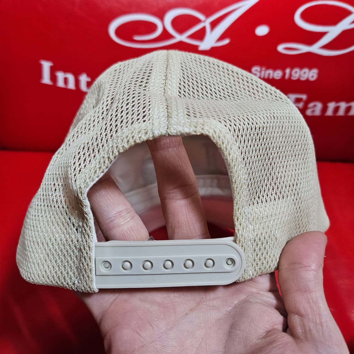 리(Lee) 22ss 빈티지 레터링 매쉬캡 Free 상품이미지4