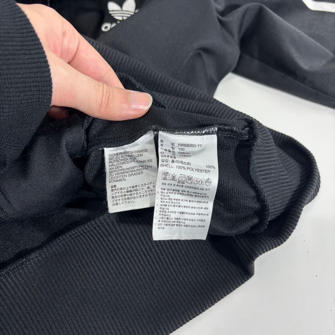 우먼S-L 아디다스 파이어버드 백로고 트랙탑 집업 져지 상품이미지4