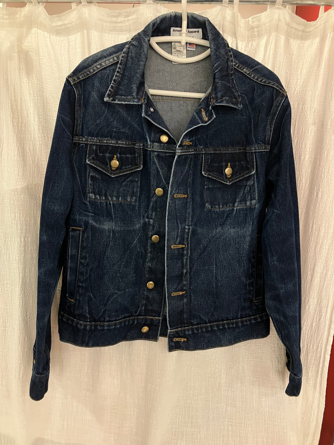 American Apparel 아메리칸 어패럴 데님 자켓 S사이즈 상품이미지1
