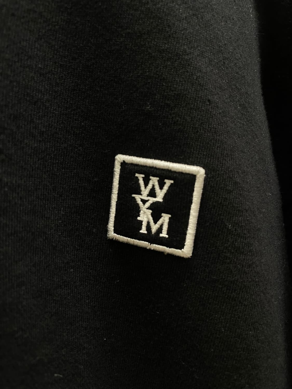 [구성존재] 우영미 백로고 후드집업 블랙 [52] 상품이미지2